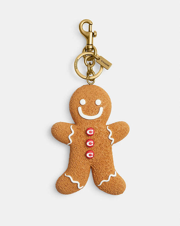 公式】COACH – コーチ | ジンジャーブレッド マン バッグ チャーム