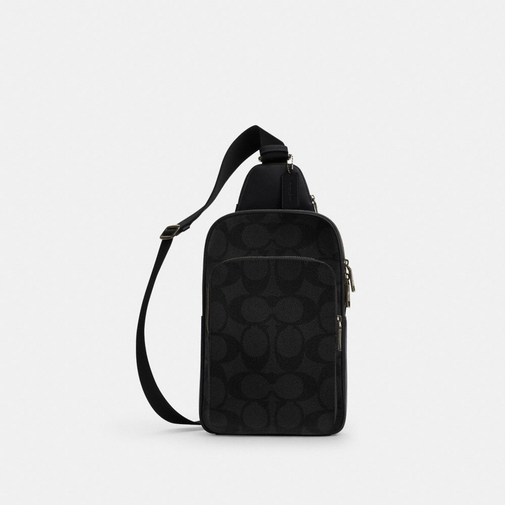 公式】コーチアウトレット | イーサン パック・シグネチャー キャンバス