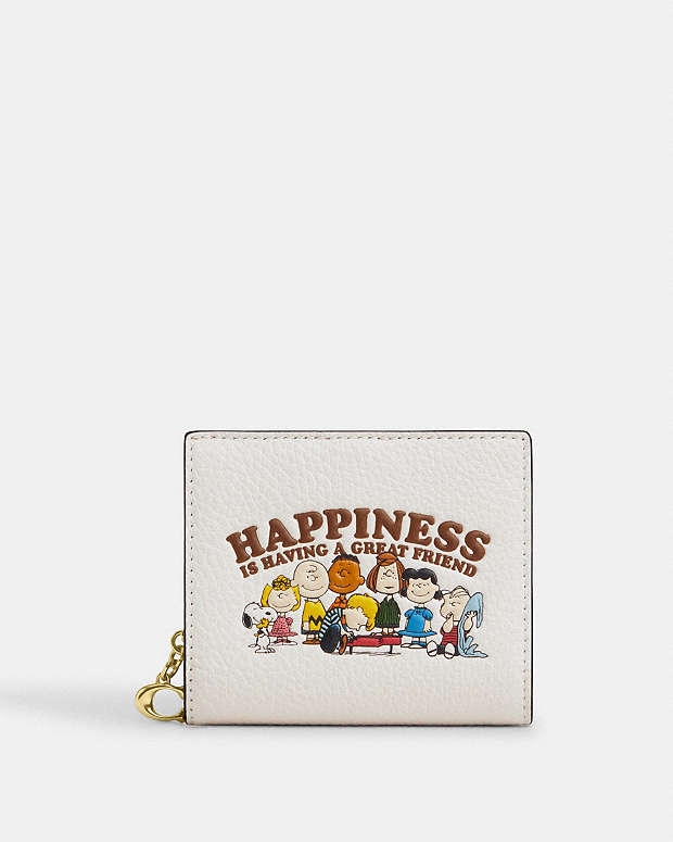 公式】コーチアウトレット | 【COACH X PEANUTS】スナップ ウォレット