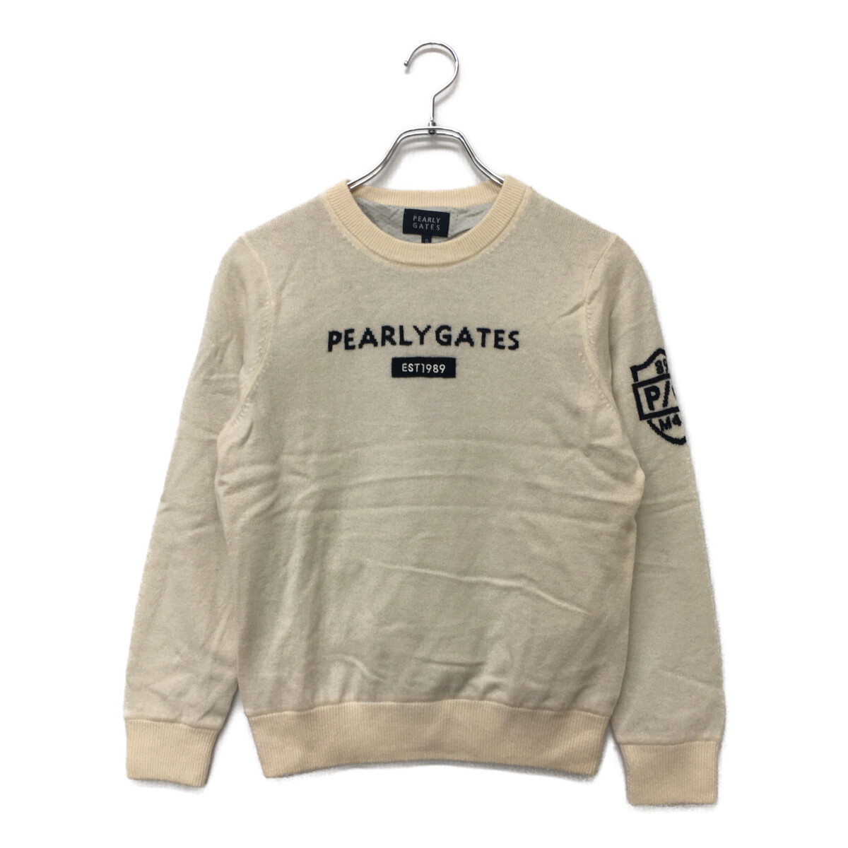 中古 レディース パーリーゲイツ PEARLY GATES セーター 0(S) 白