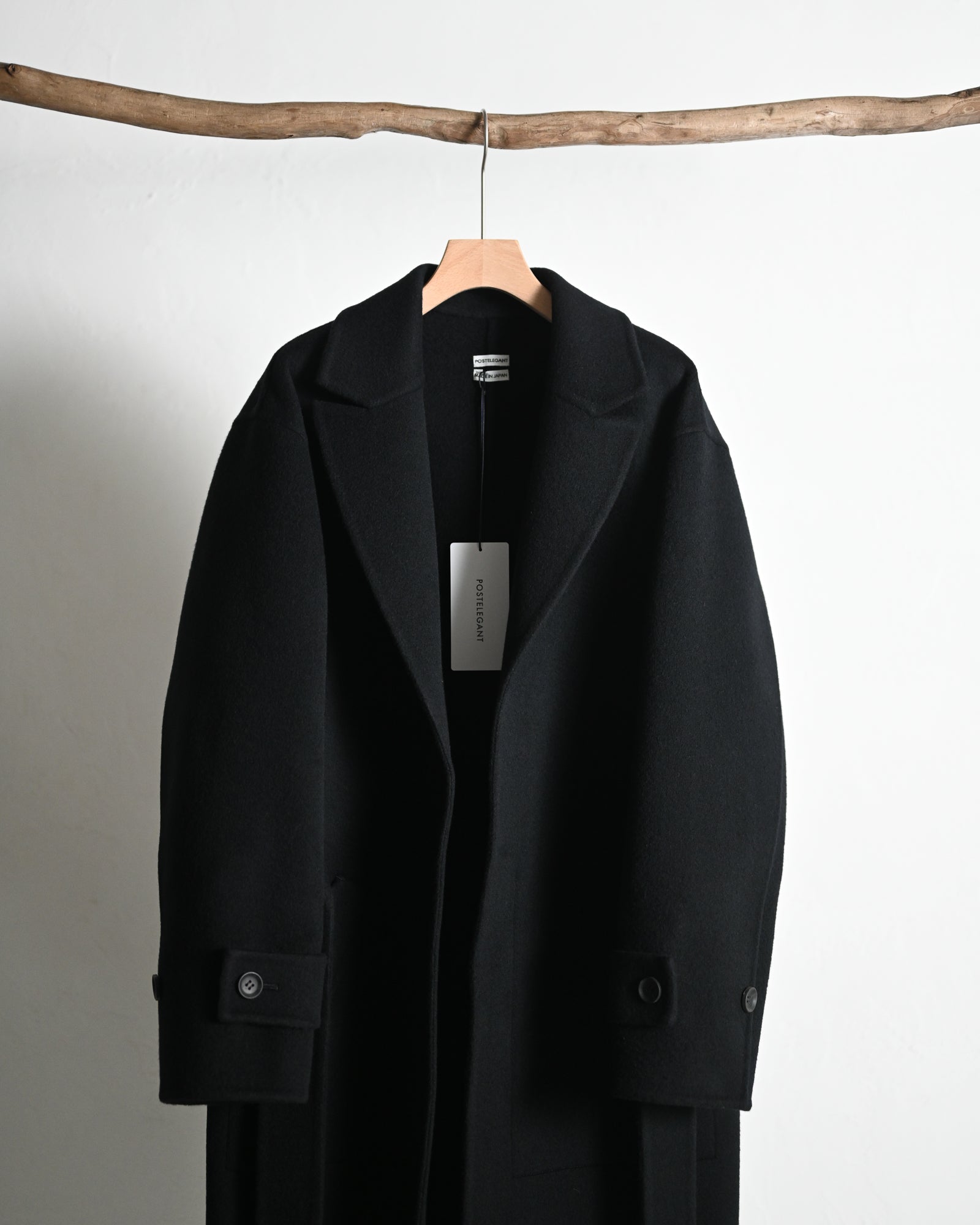 POSTELEGANT - Wool Rever Coat | COELACANTH ポステレガント 正規取扱