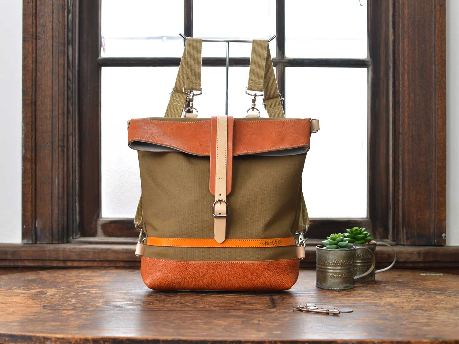 八幡帆布鞄 トートバッグ・リュック・帆布と革のかばん – Cogocoro