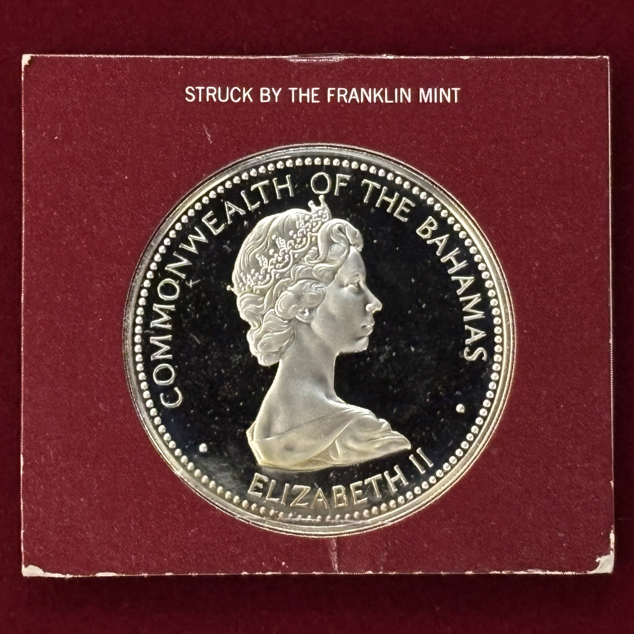 バハマ 1973年 10ドル 銀貨 プルーフ 1枚 バハマ】10ドル 銀貨