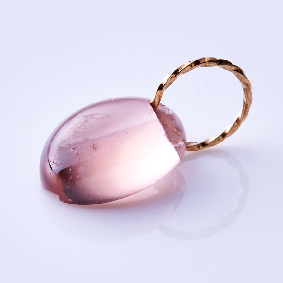 K10YG トルマリン カボションOV ピンク ペンダントトップ – COLETTE GIFT