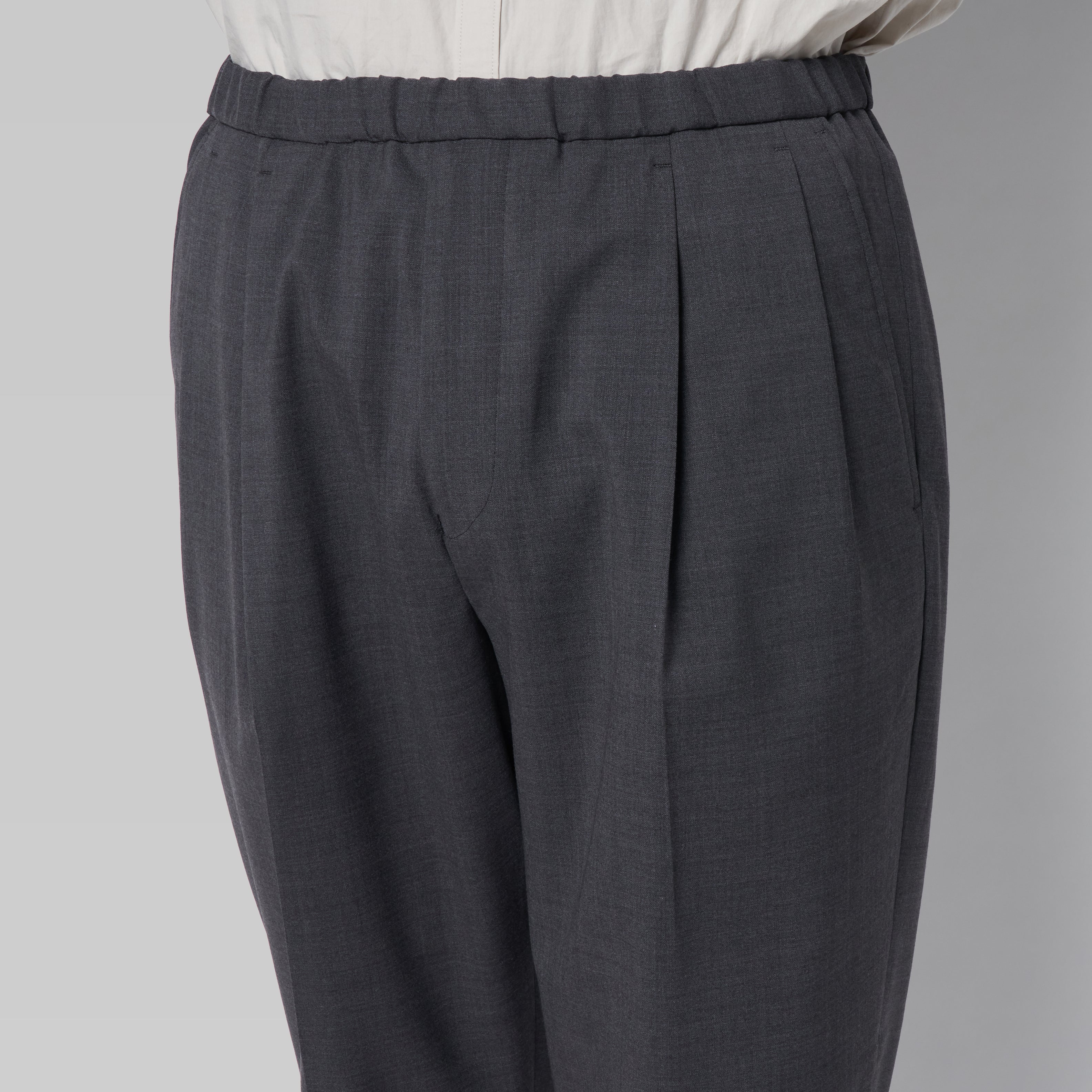 CPT-20 – TW Tropical – Grey / 2アウトプリーツ イージースラックス