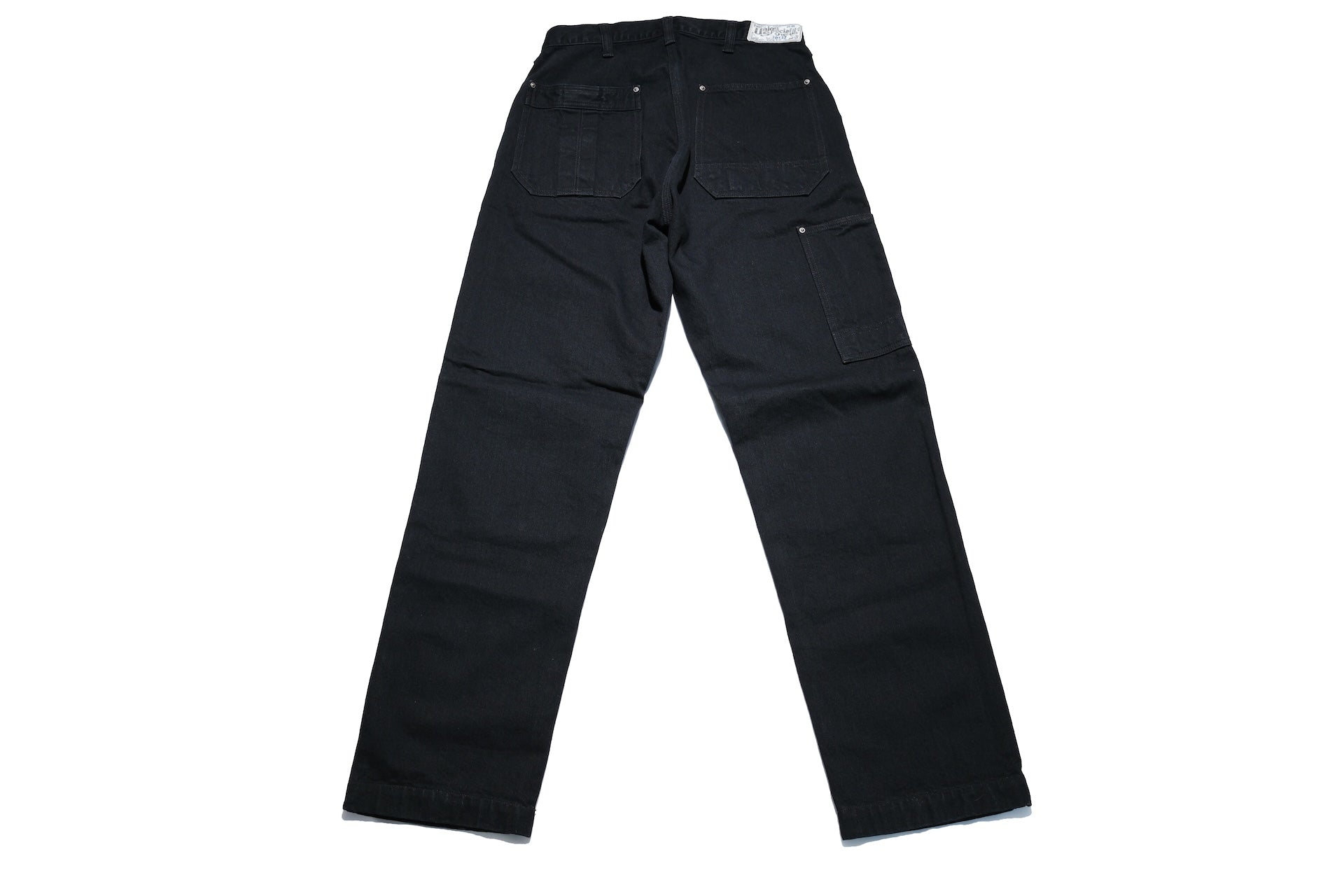 Freewheelers 11oz Duck Canvas “Bakersfield” Trousers (Rude Black