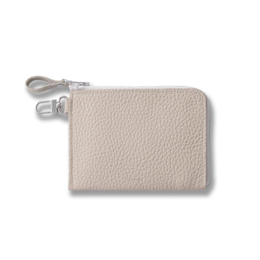 本革 イタリアンシュリンクレザー ミニウォレット 吊り下げフック付き