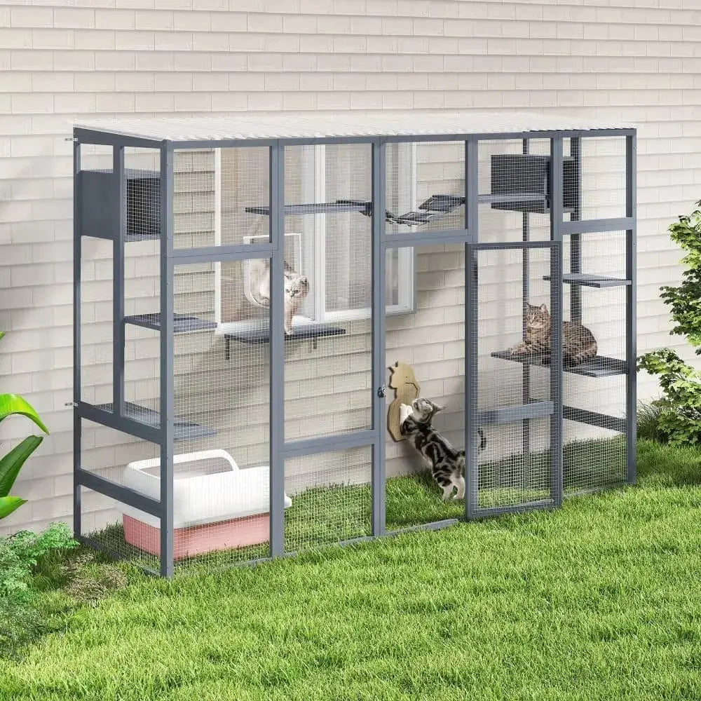 Extra Large Cat Catio | Coziwow 104