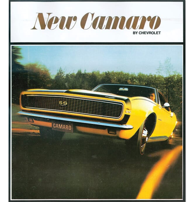 1967) Camaro Full Color Sales Brochure