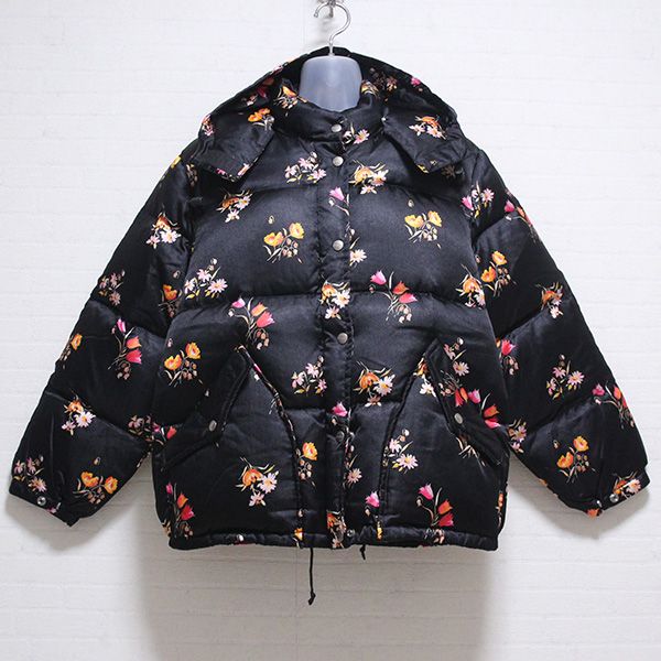 黒花柄ダウンジャケット - ピンクハウス通販｜リサイクルブティック