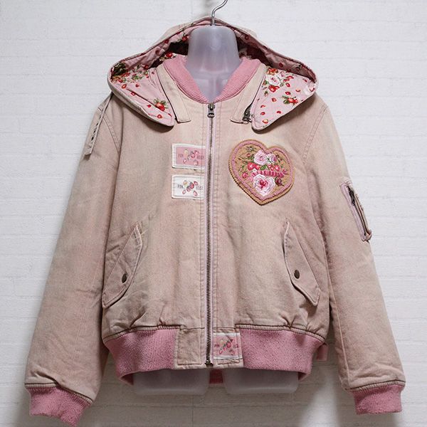 ピンクベリーベリーハートゼッケンブルゾン - ピンクハウス通販