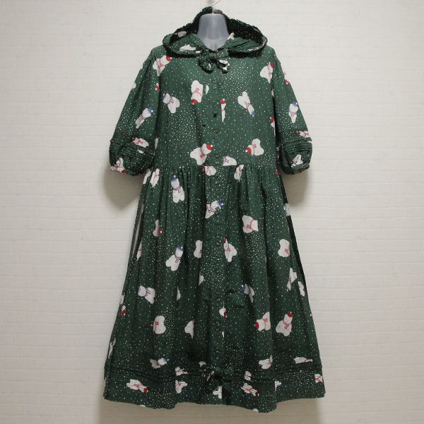 グリーン雪だるまくまワンピース - ピンクハウス通販｜リサイクル