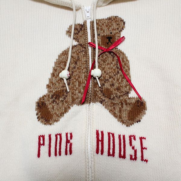 生成くまニットパーカー - ピンクハウス通販｜リサイクルブティック