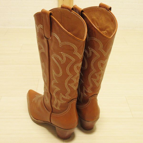 キャメルウエスタンブーツ【L】 - ピンクハウス通販｜リサイクル