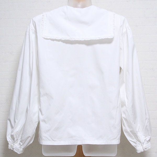 白ピコフリルセーラーブラウス - ピンクハウス通販｜リサイクル