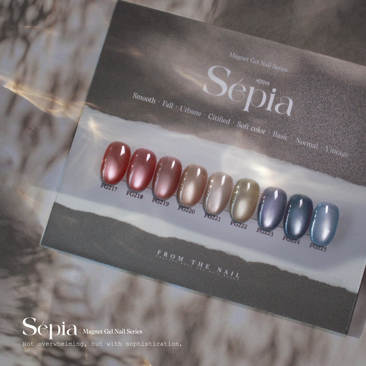 Sepia（セピア） マグネット9本セット | FROM THE NAIL（フロムザ