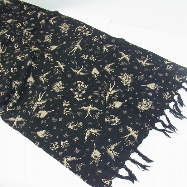 RUDE GALLERY BLACK LABEL/ルードギャラリー ブラック スワロー 総柄