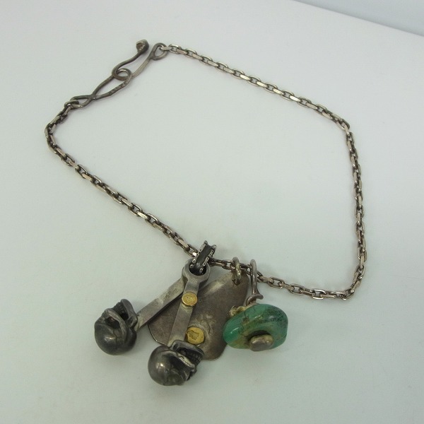 STOP LIGHT/ストップライト ピストン/メタル/ターコイズ/フック