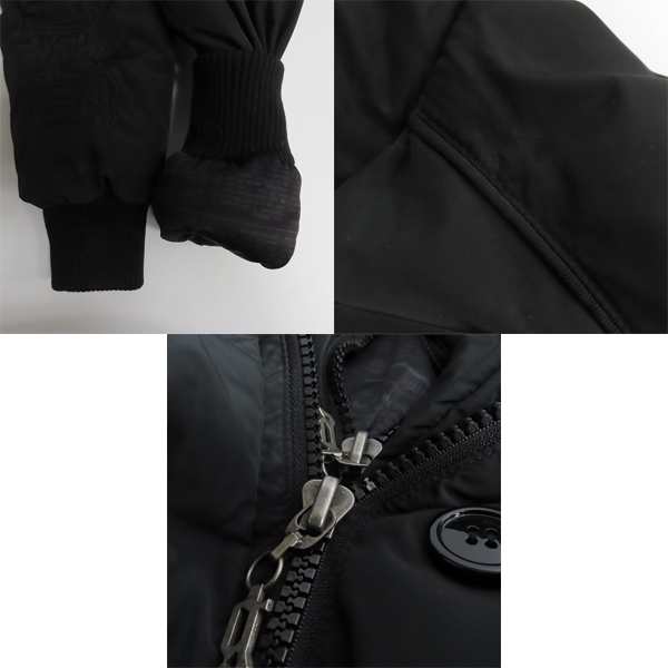 John Galliano/ジョンガリアーノ スタッズ ファー付き ダウン