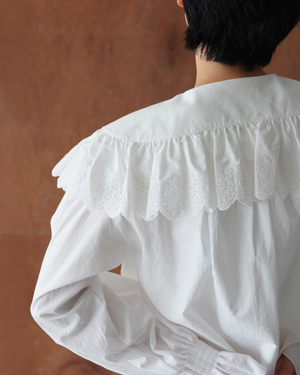 シンゾーン THE SHINZONE レースカラーブラウス レディース LACE