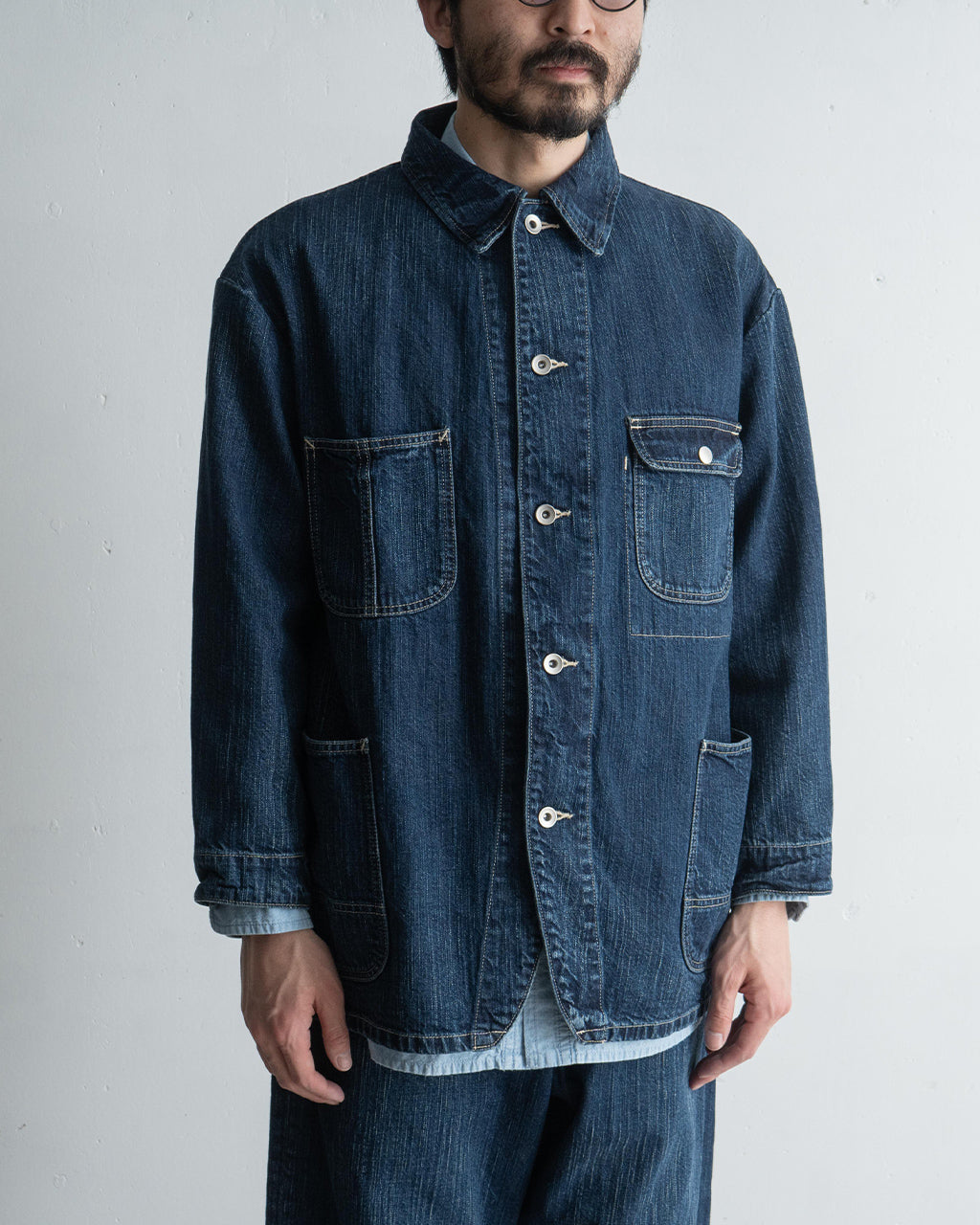 PORTER CLASSIC ポータークラシック ステインバック デニムジャケット