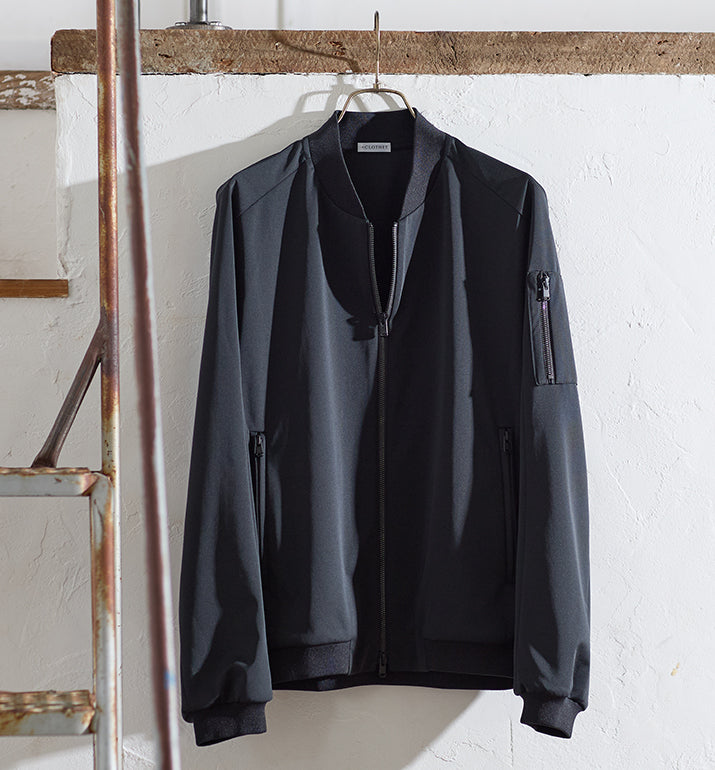 182 Matte Twist Flight Jacket – ＋CLOTHET ONLINE