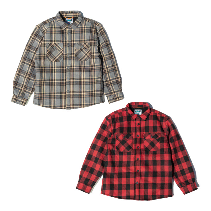 肉厚な生地感が堪らないヘビーフランネル・アウター! BLEECKER & MERCER