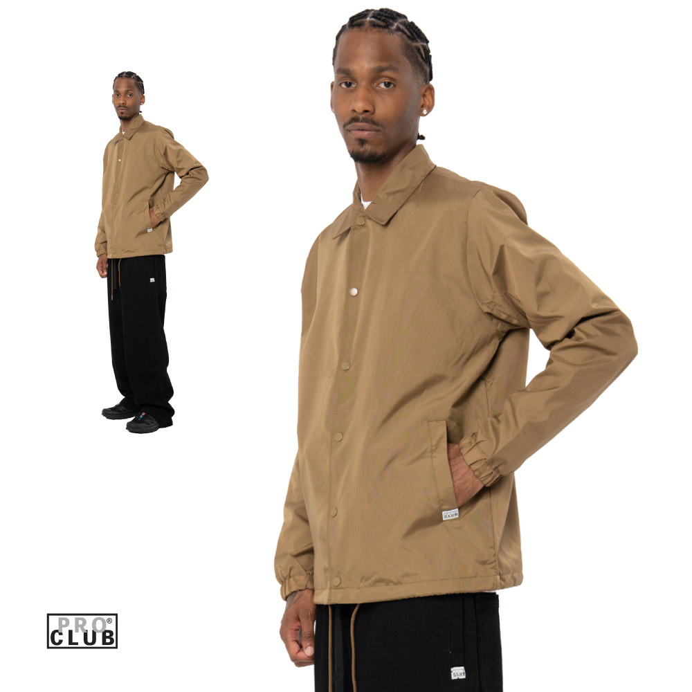 生地しっかりしてます!!】 PROCLUBの新商品!! コーチジャケット!!