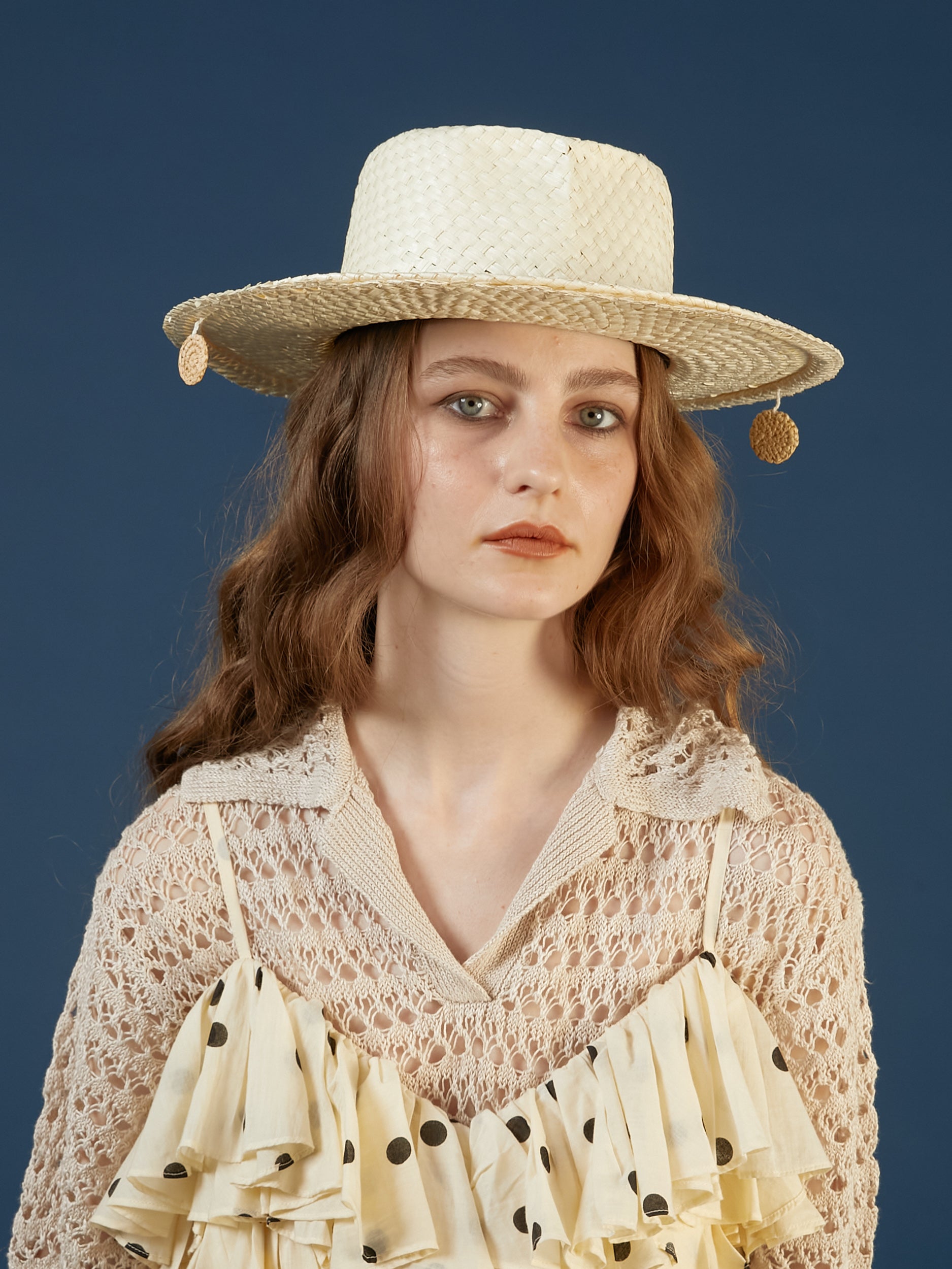 La Maison de Lyllis summer hat │ BEIGE