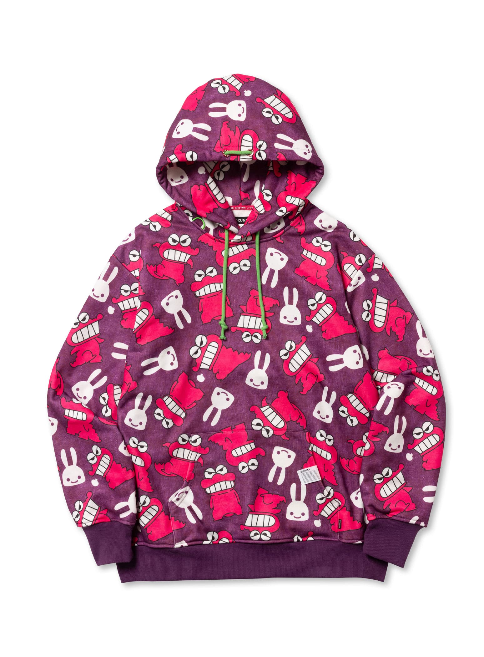 30th ANNIV ワニ山さん パーカー｜ウサギがいる｜CUNE ONLINE STORE