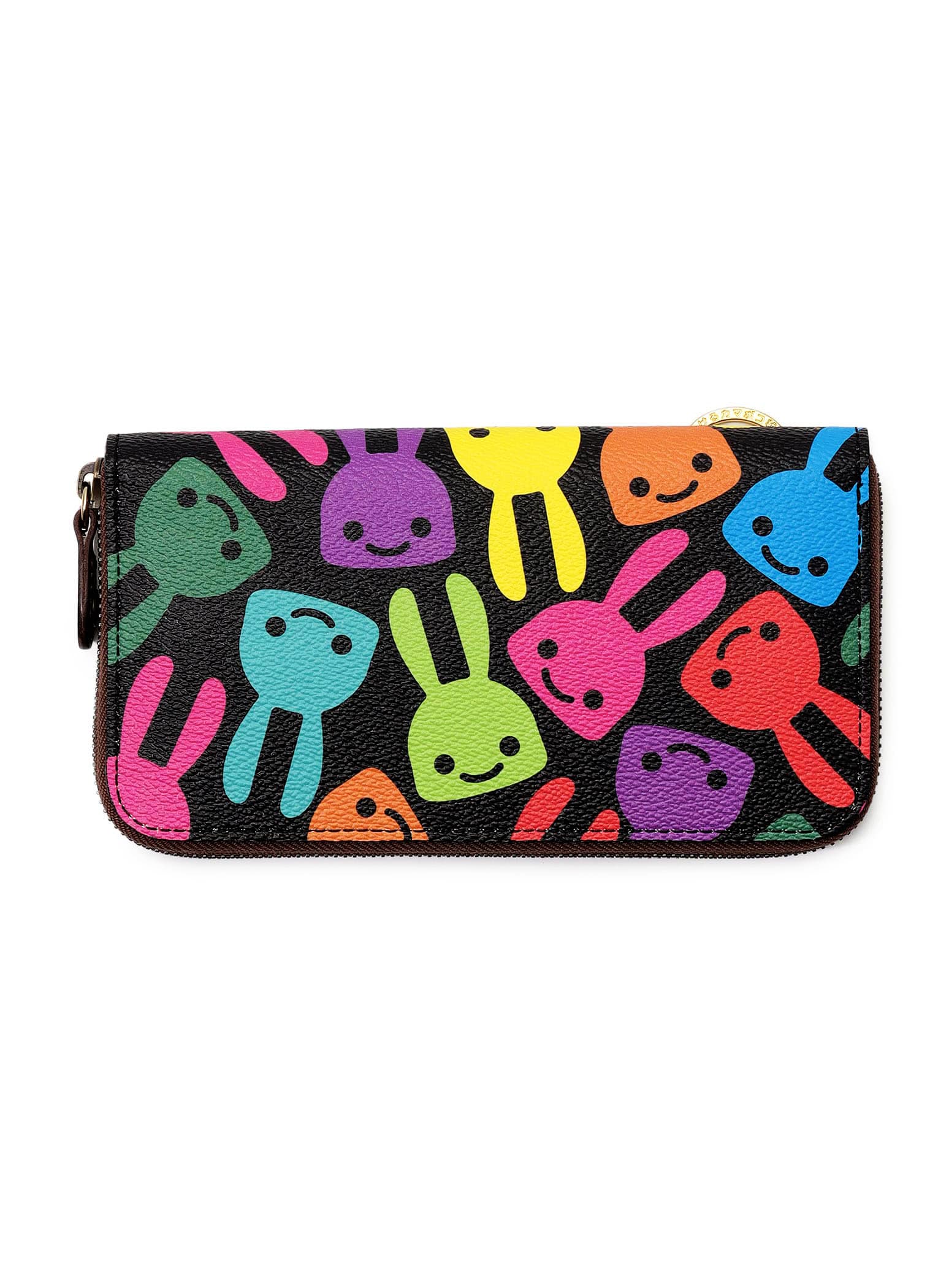 CSPロングウォレット カラフルウサギ｜ウサギがいる｜CUNE ONLINE STORE