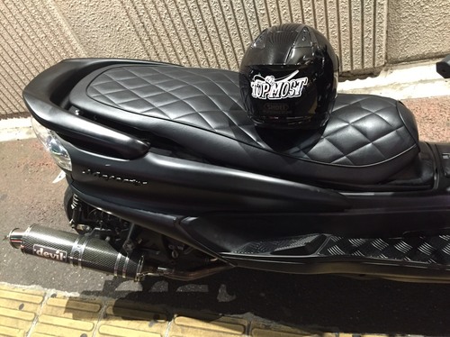 マジェスティ フラットシート張替え - CUSTOM SEAT．JP