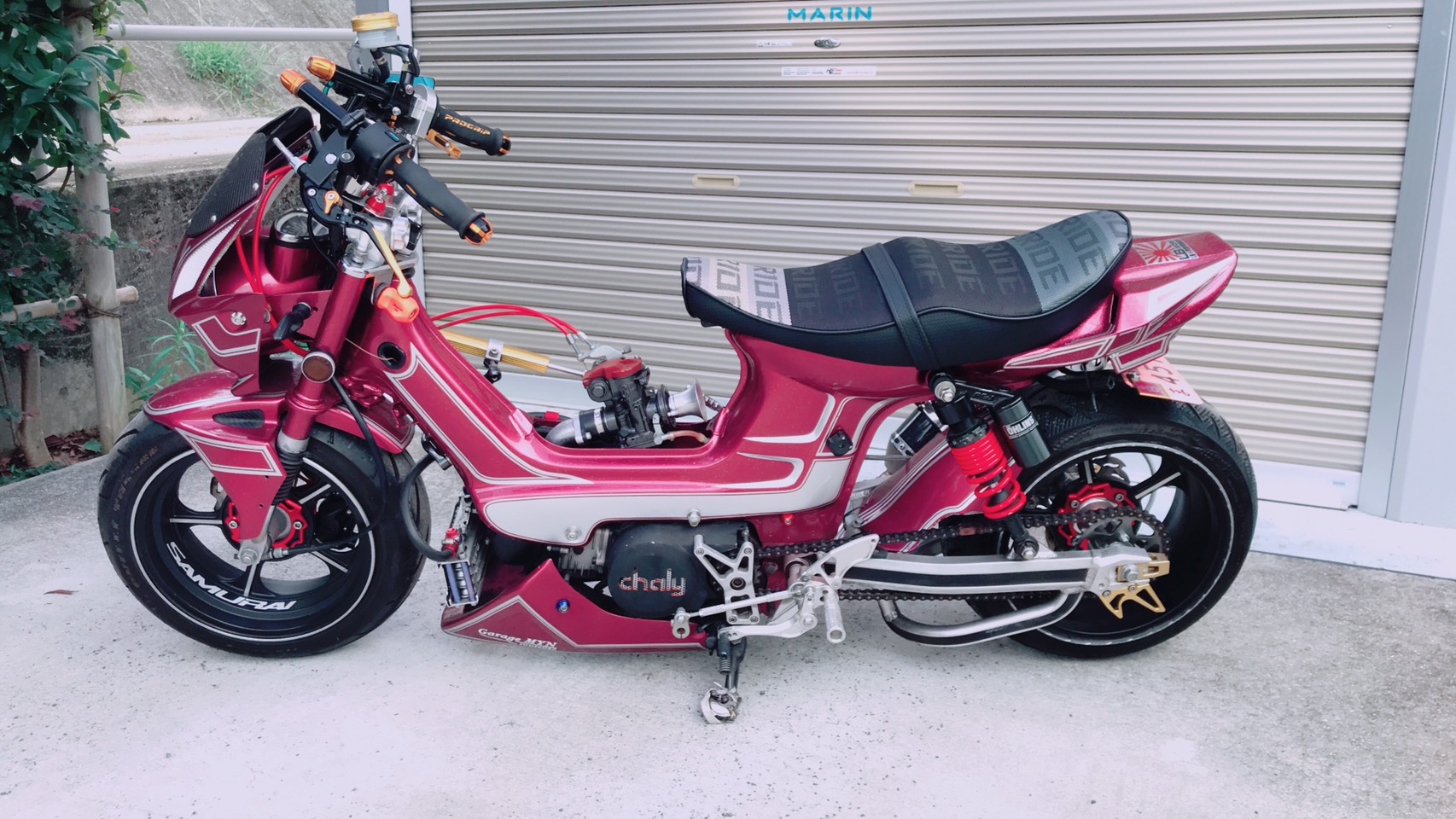 ホンダシャリーのシート張替え