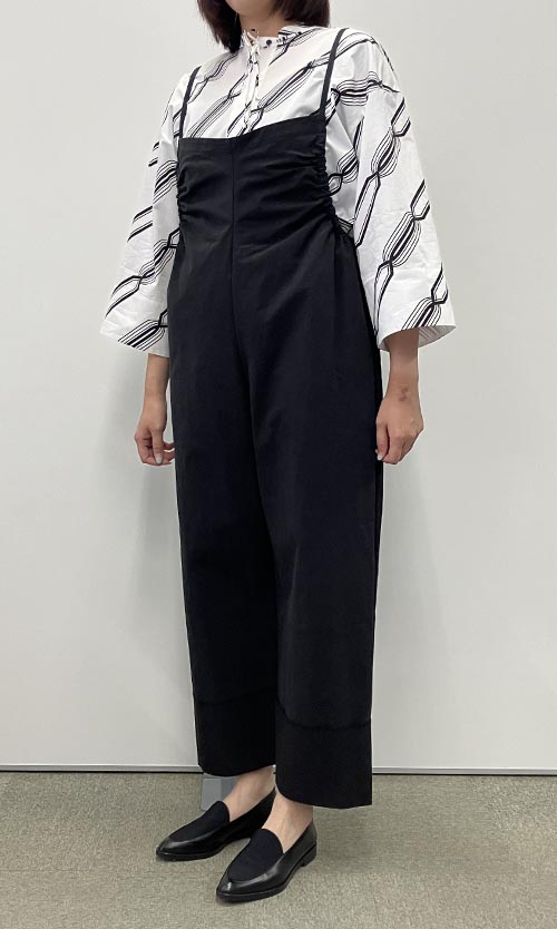 MEYAME｜サイドギャザーオールインワン