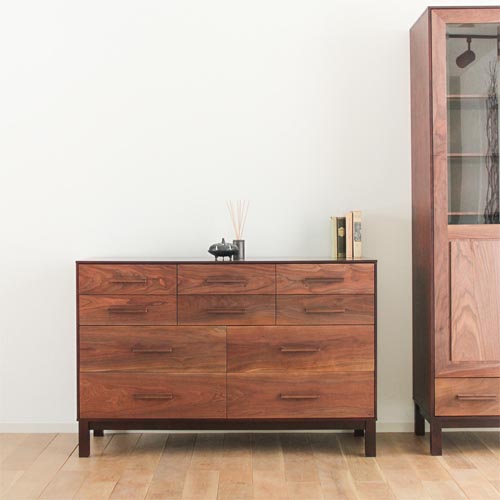 旭川家具 Create Furniture クリエイトファニチャー W&B チェスト 国産