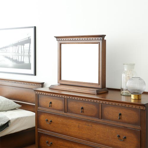 旭川家具 KATOH MOKKOU 加藤木工 Brooks ブルックス 置き鏡 国産家具