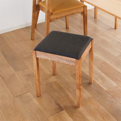 旭川家具 gauzy calm works ガージーカームワークス H-スツール 国産