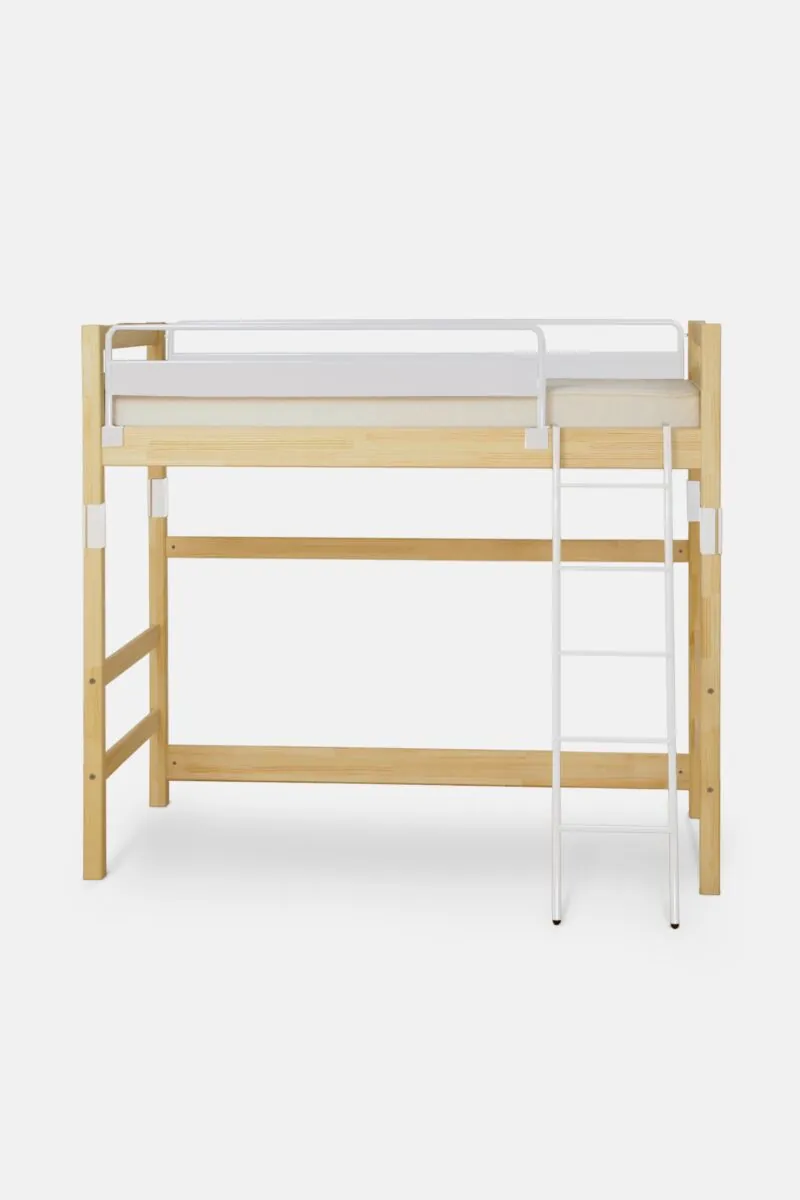 MOMO NATURAL | モモ ナチュラル - オフィシャルサイト NICO LOFT BED WH