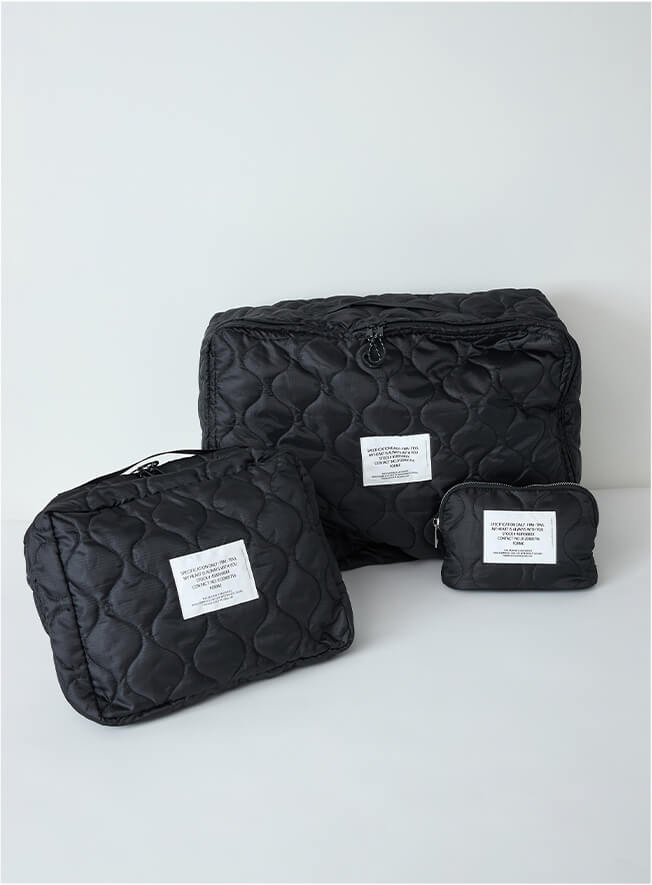 東原亜希 FORME 2023 フォルム TRAVEL POUCH 3個SET LARGE MEDIUM