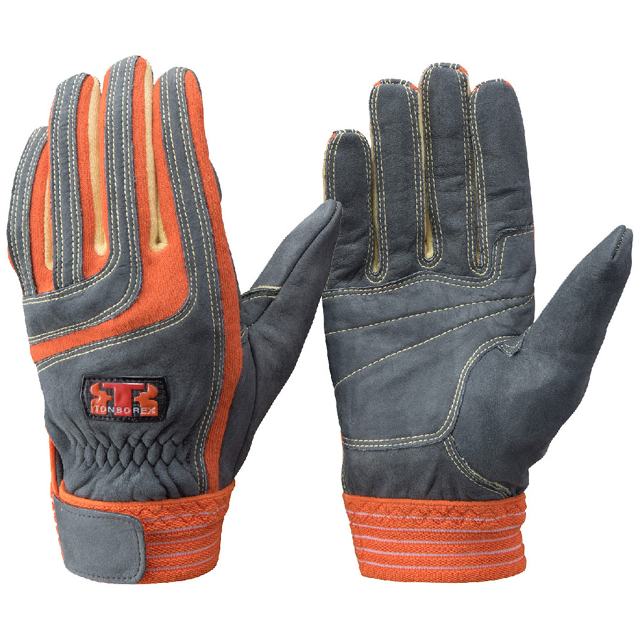 トンボレックス パラ系アラミド繊維製手袋 K－505R オレンジ L