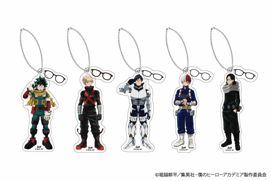 予約終了]Zoff | 僕のヒーローアカデミア 描き下ろし 2連アクリル