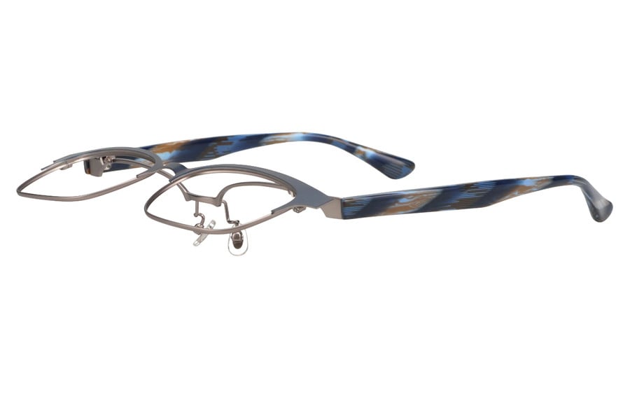 スペシャルプライス]手元も遠くもかけ外し不要のウェリントンフレーム