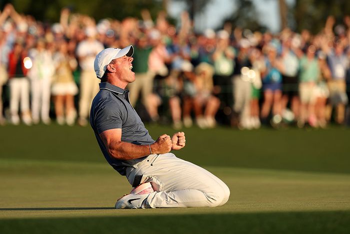 写真] 2025年 マスターズ 試練のプレーオフ制し“涙の雄たけび”「呪いが