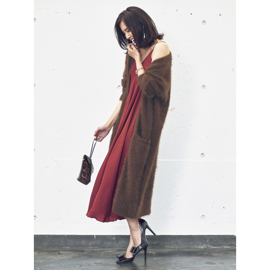 Vingt Neuf]アンゴラ混ロングコーディガン | KOBUNSHA SELECT SHOP