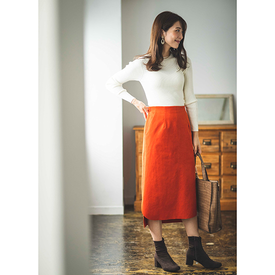 優待価格[DONEEYU]フェイクスエードウエストスカート | KOBUNSHA