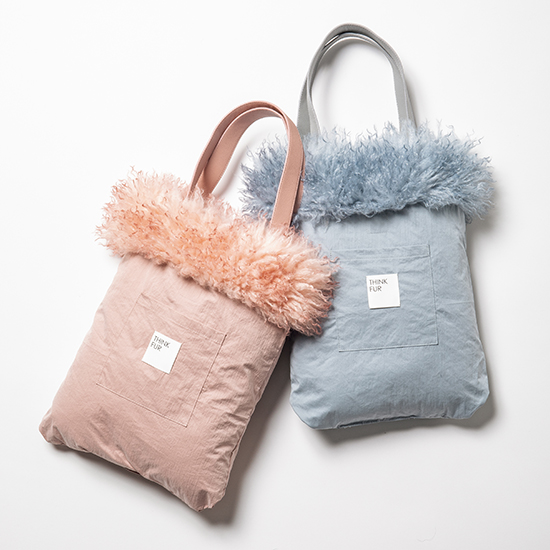 UPCYCLE×FUR…】ファー バッグ ¥10,000 UPCYCLE×FUR…】ファー バッグ