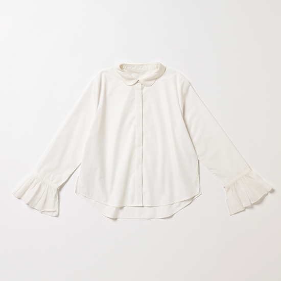 mare]スカラップカラーブラウス | KOBUNSHA SELECT SHOP | [mare