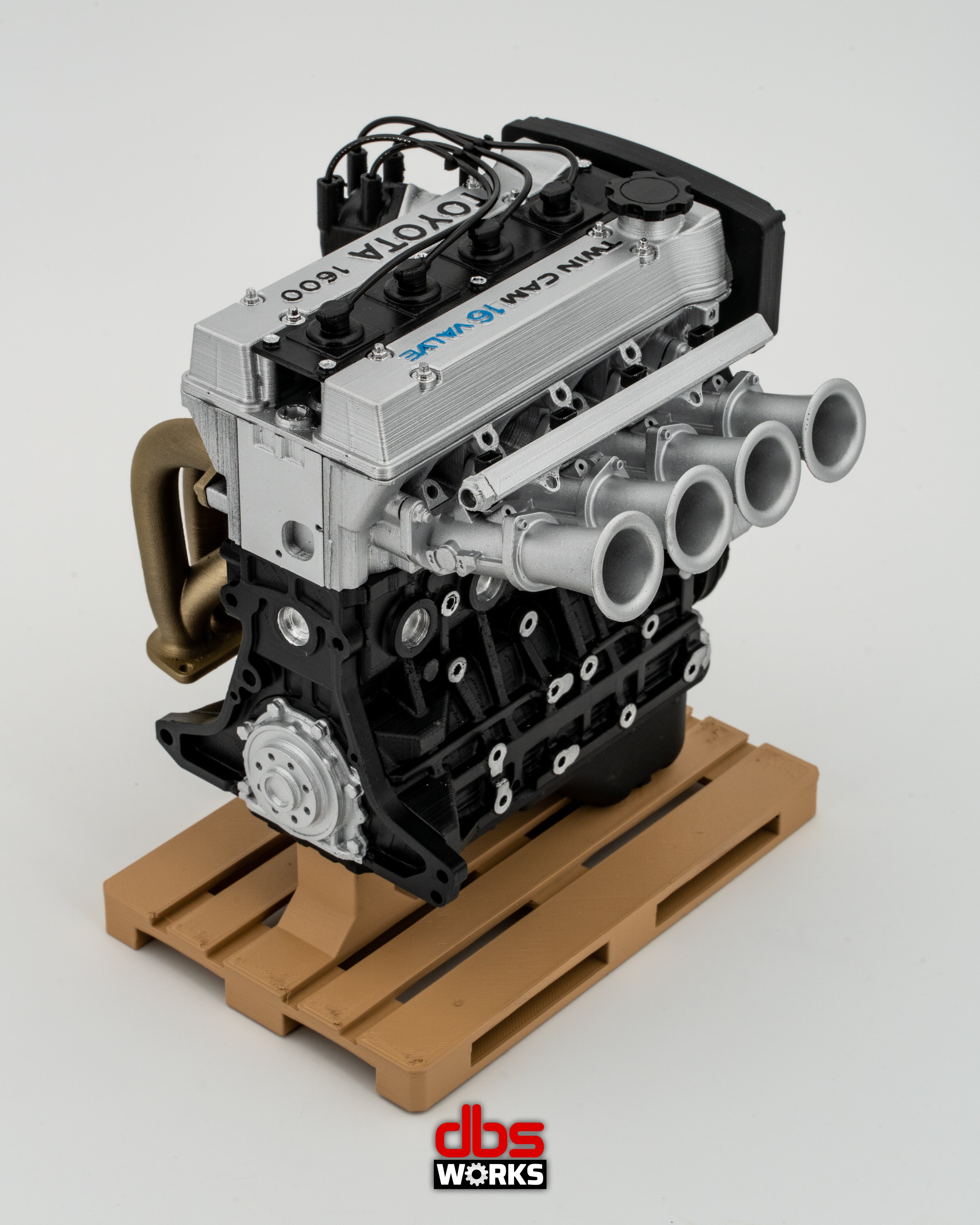 1/4 Toyota 4A-GE 16V Engine - Assembled – dbsworks