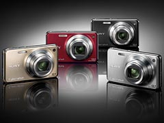 ソニー、1,200万画素になった「DSC-W270」「DSC-W220」