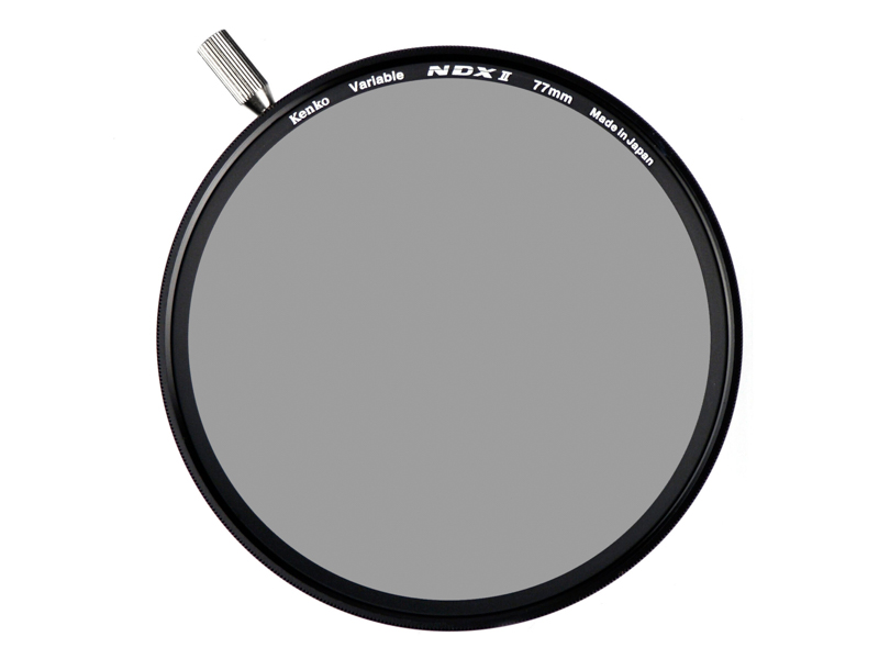 ケンコー・トキナー、可変NDフィルター「バリアブルNDX」を